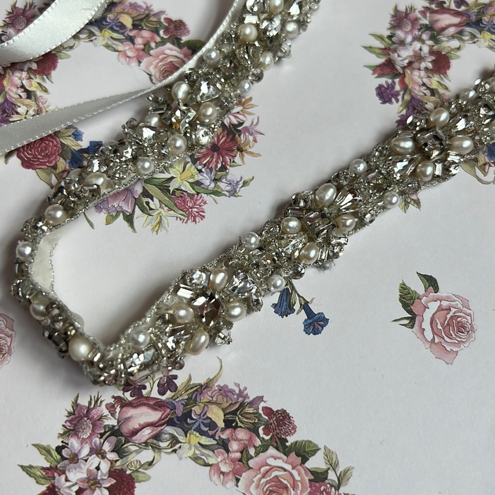 BHLDN Jeweled Belt